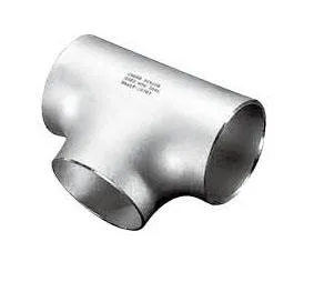 ステンレス鋼の直径3つのティー